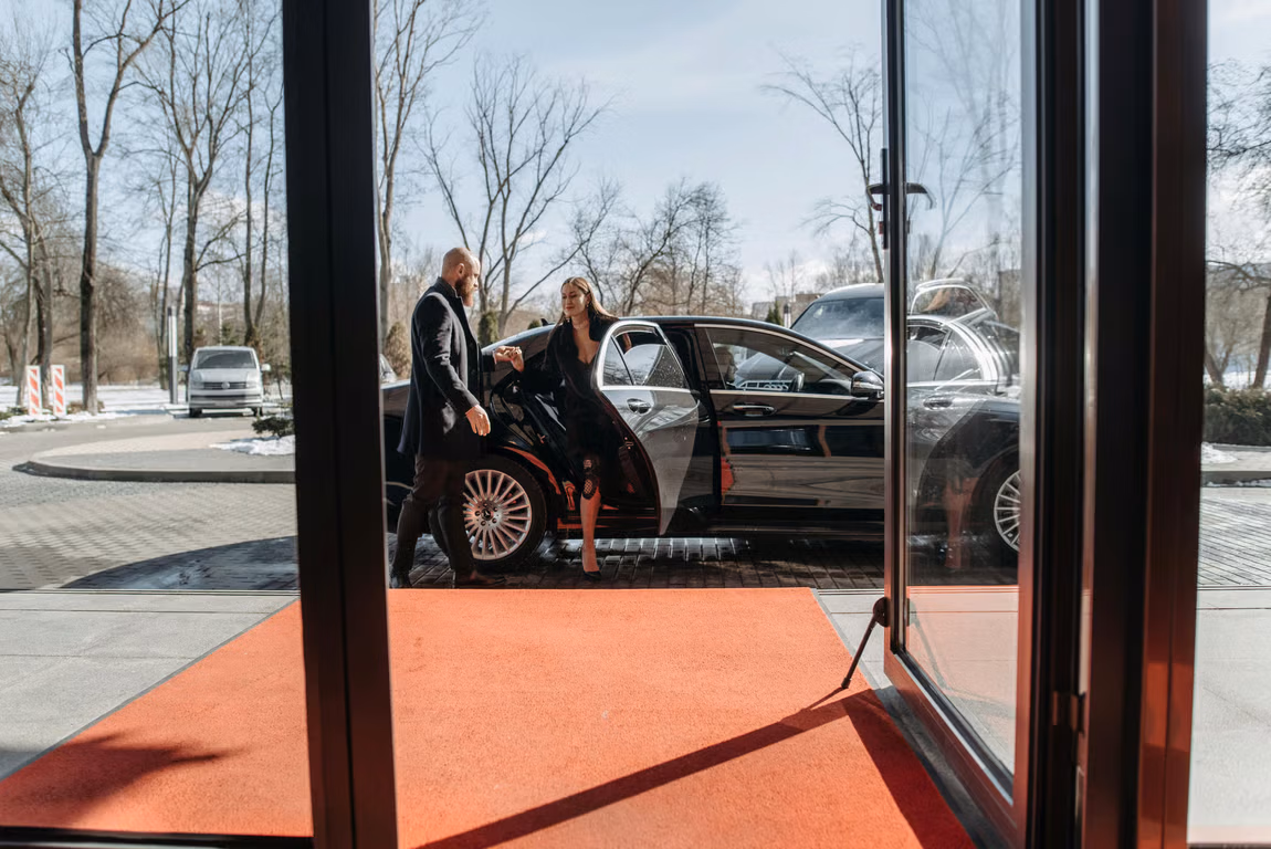 Corporate event valet service